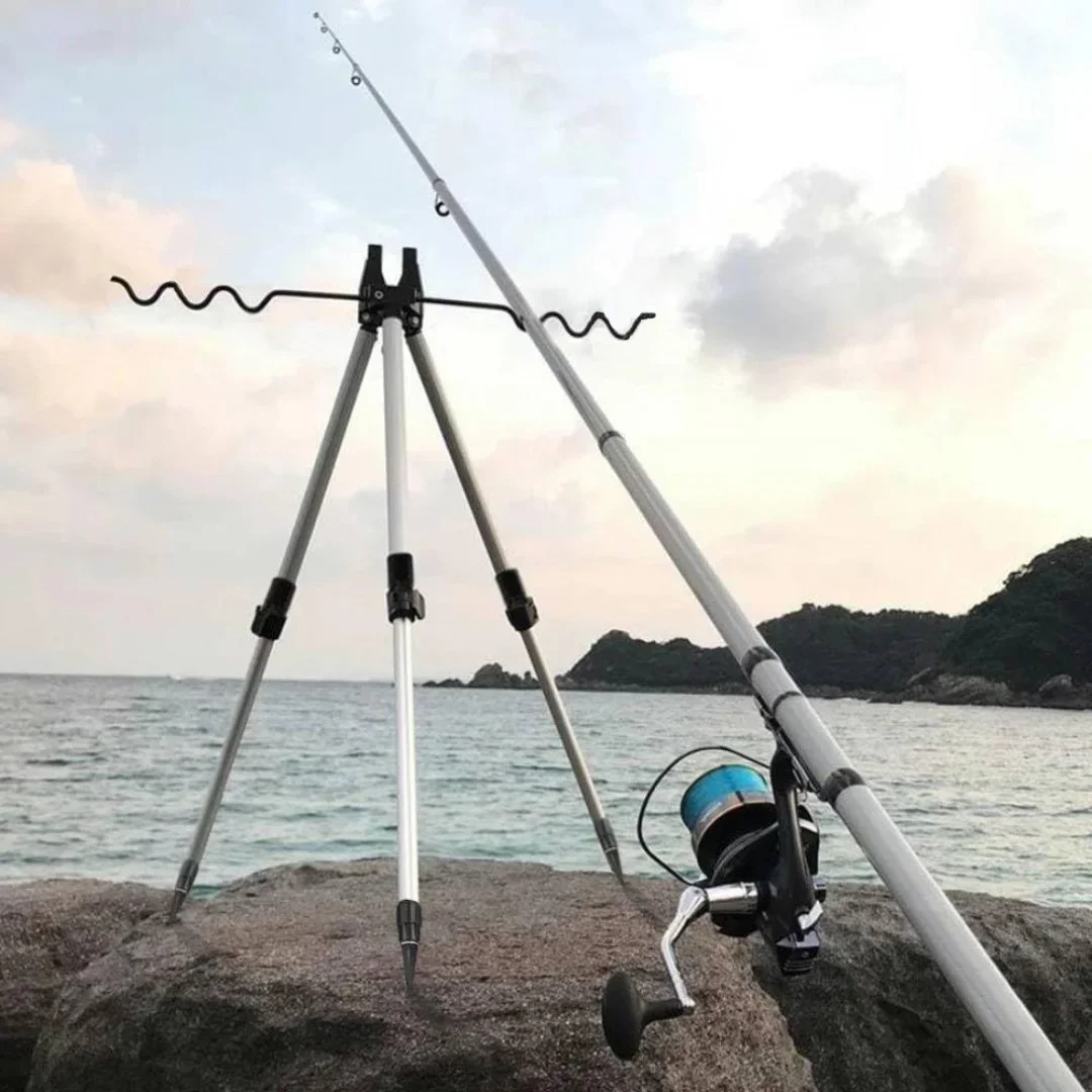 Fishing Rod Telescopic - Support de canne à pêche télescopique,