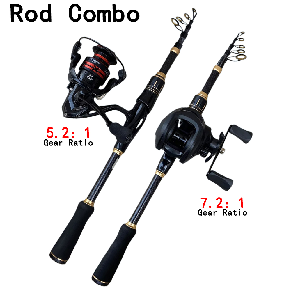 Ensemble canne à pêche télesco - Fishing Rod Combo avis et prix